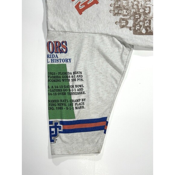 Vintage Long Gone Garan University Of Florida Gators UF 1966 Sweater Shirt Large - Picture 12 of 15